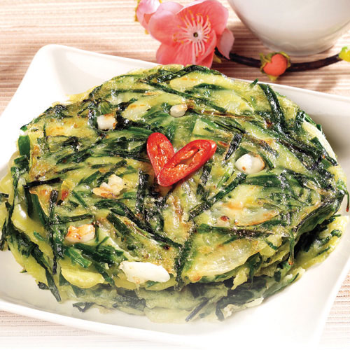 【冷凍】牛舞・海鮮チヂミ・180ｇ