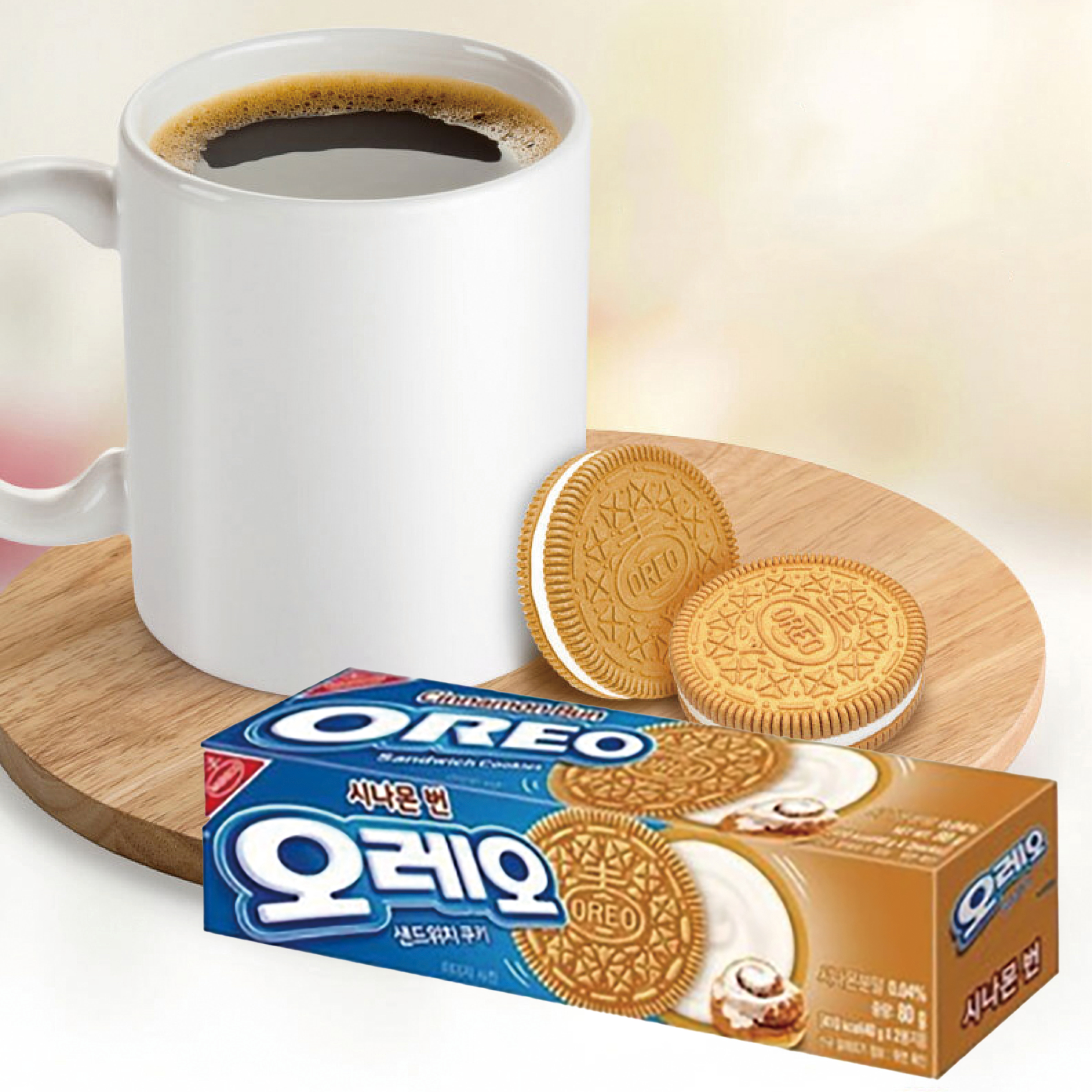 オレオ・サンドイッチクッキーシナモンボン ・80g