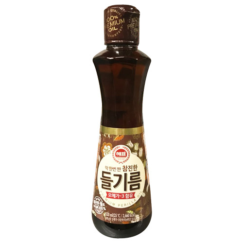 ヘピョ・えごま油・320ml