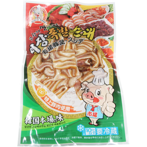 【冷蔵】市場・味付け豚耳スライス・200ｇ