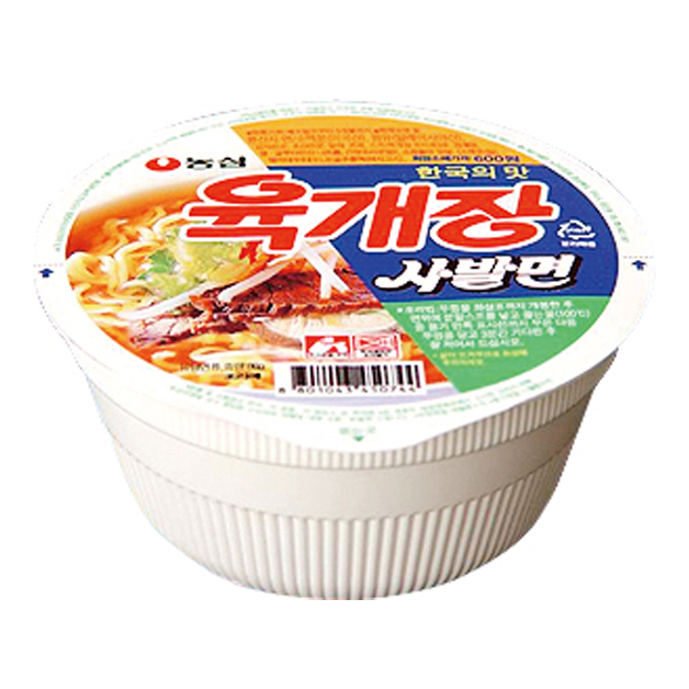 農心・ユッケジャンサバル麺(日本)・86g