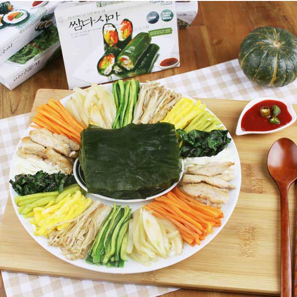 【冷凍】韓国ワンド産 塩蔵昆布・300g