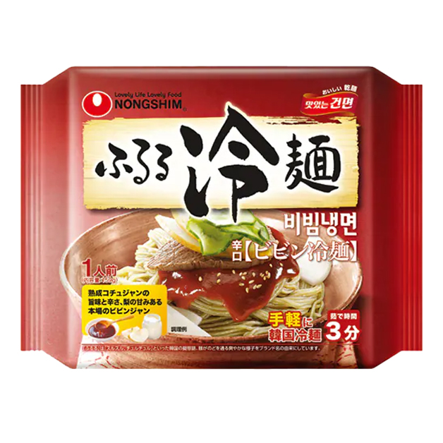 農心 ふるるビビン冷麺 159g