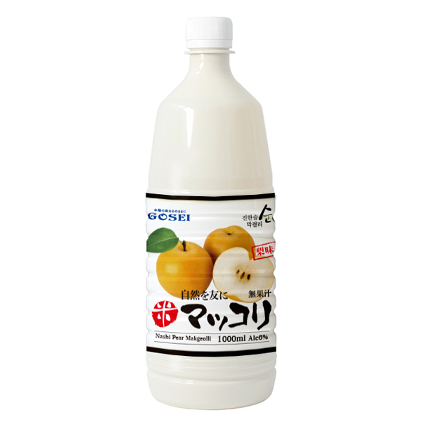 GOSEO・醇梨マッコリ（PET）・1000ml