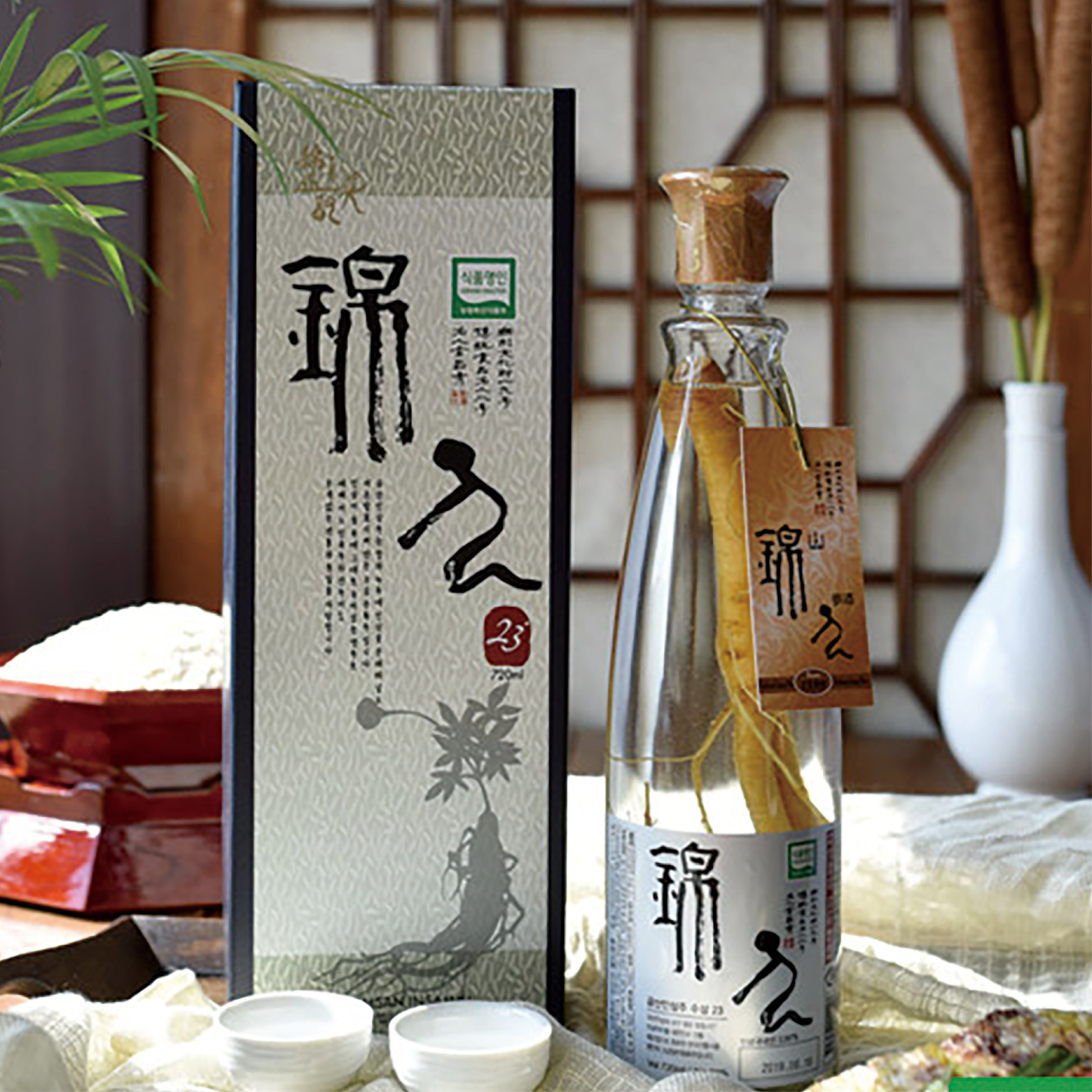 錦山人参酒・720ml