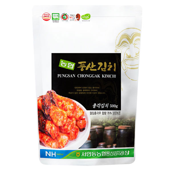 【冷蔵】韓国農協・チョンガクキムチ・1kg