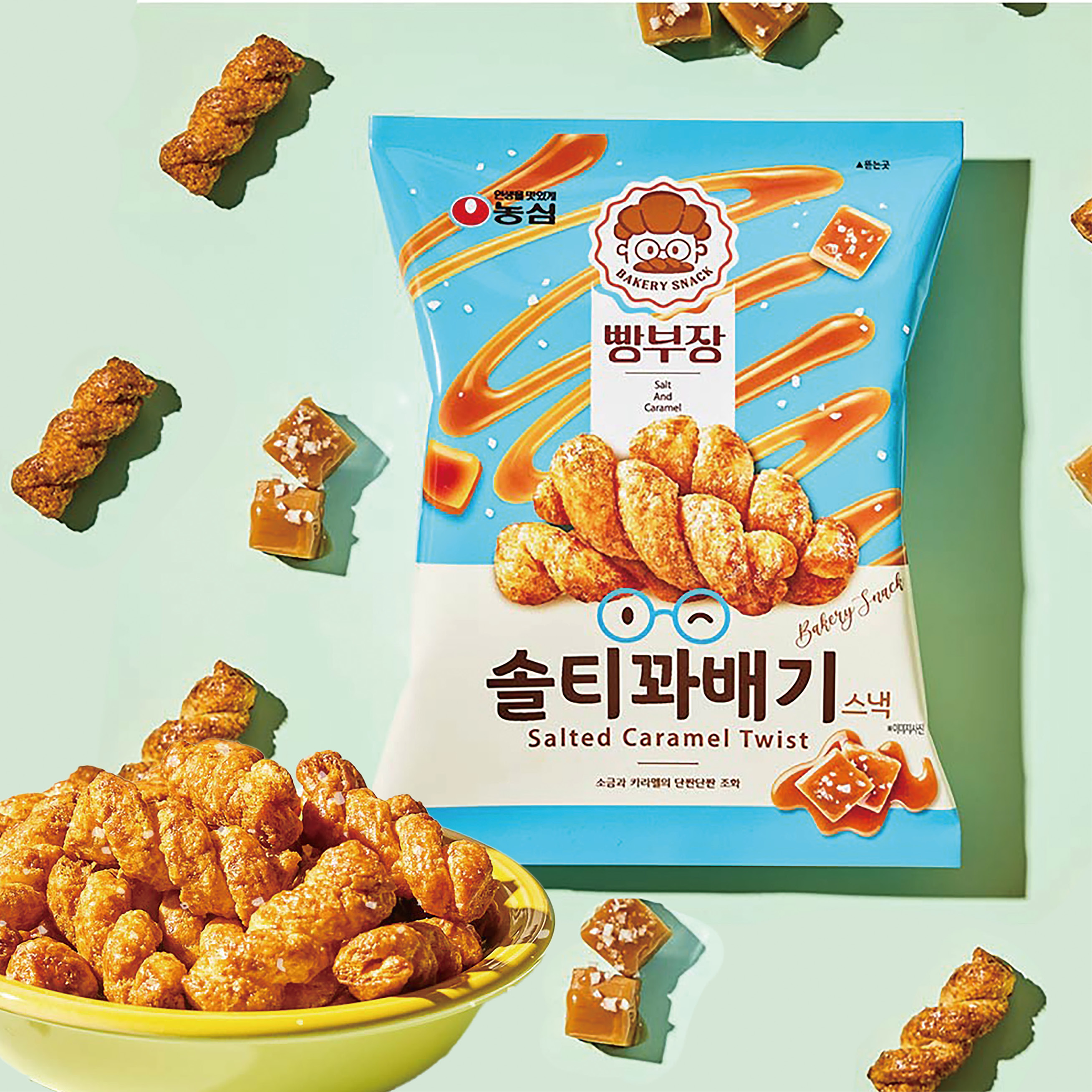 農心・パン部長のソルティクァベギ・55g