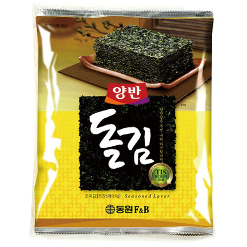 両班・全形岩海苔・20g(5枚入)