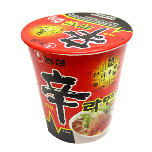 農心・韓国辛カップ麺・68g