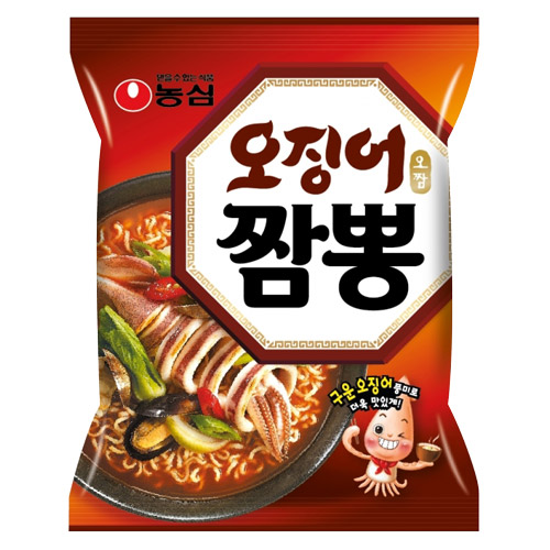 農心・イカチャンポン(韓国)・124g
