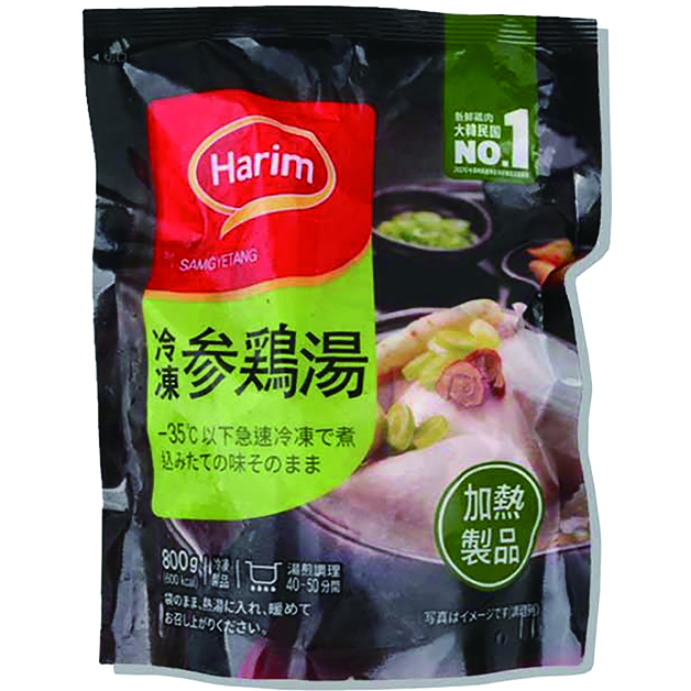 【冷凍】夏林（ハリン）・参鶏湯・800g