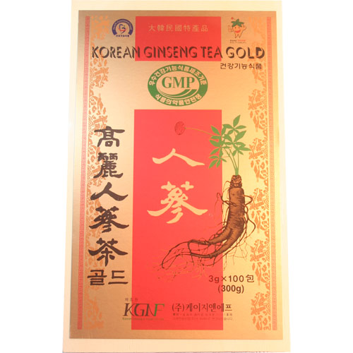 高麗人参茶（木箱）・3g×100包